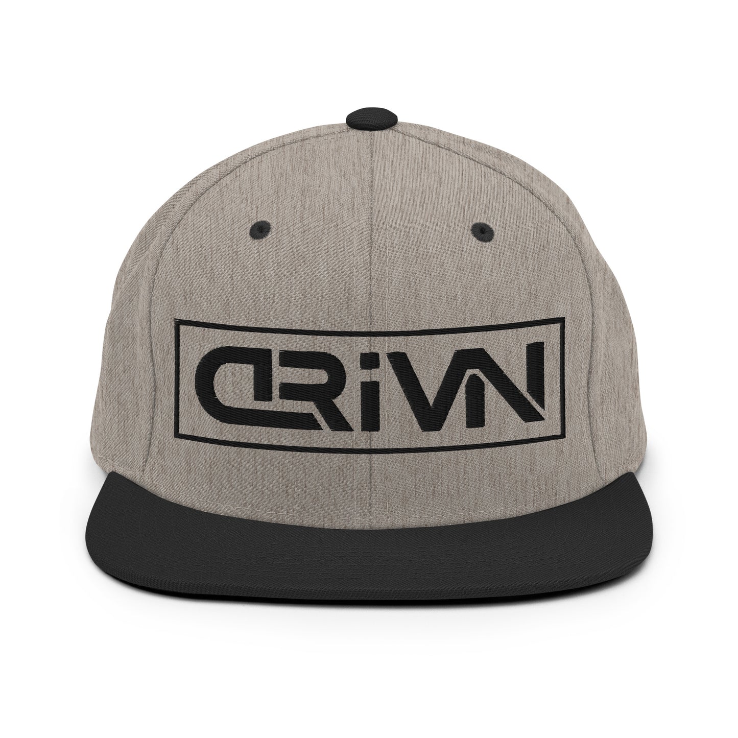 Black DriVn logo Snapback